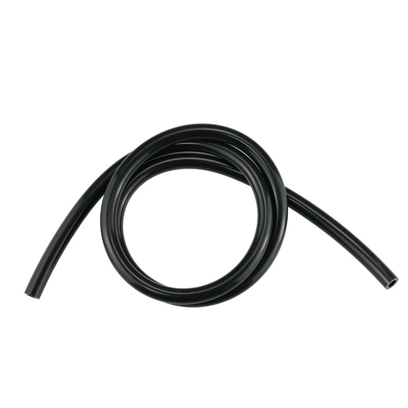 Ucreative أنبوب سيليكون فراغ عالي الحرارة Ucreative 5FT ID 3/8" (10mm) ضغط أقصى 130PSI أسود - Image 1